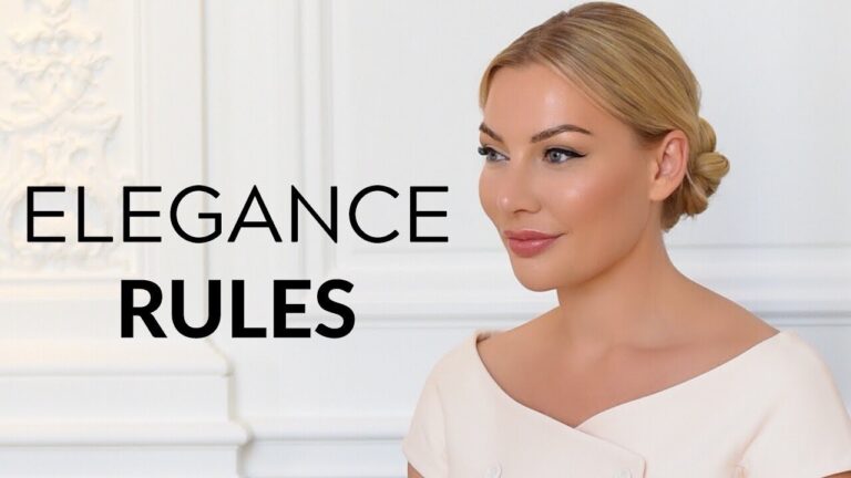 10 Things that tell you have class!