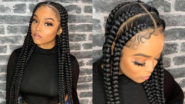 How to: Jumbo Tribal Braids