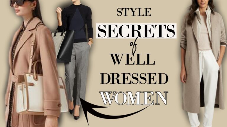 7 Secrets of women who always look put together.