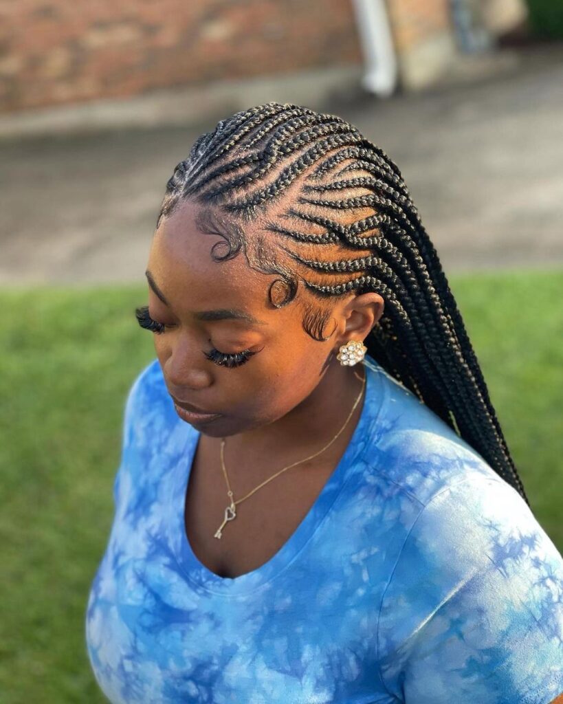 Nigerian tribal braids 2023