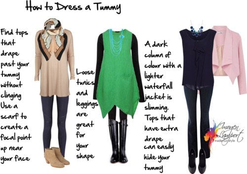 How to Dress a Tummy Tummy Hiding Styles