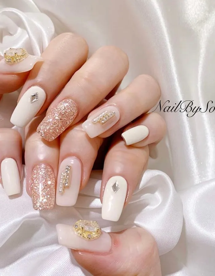 Beautiful Wedding Nail Designs for 2023: 31 Ideas