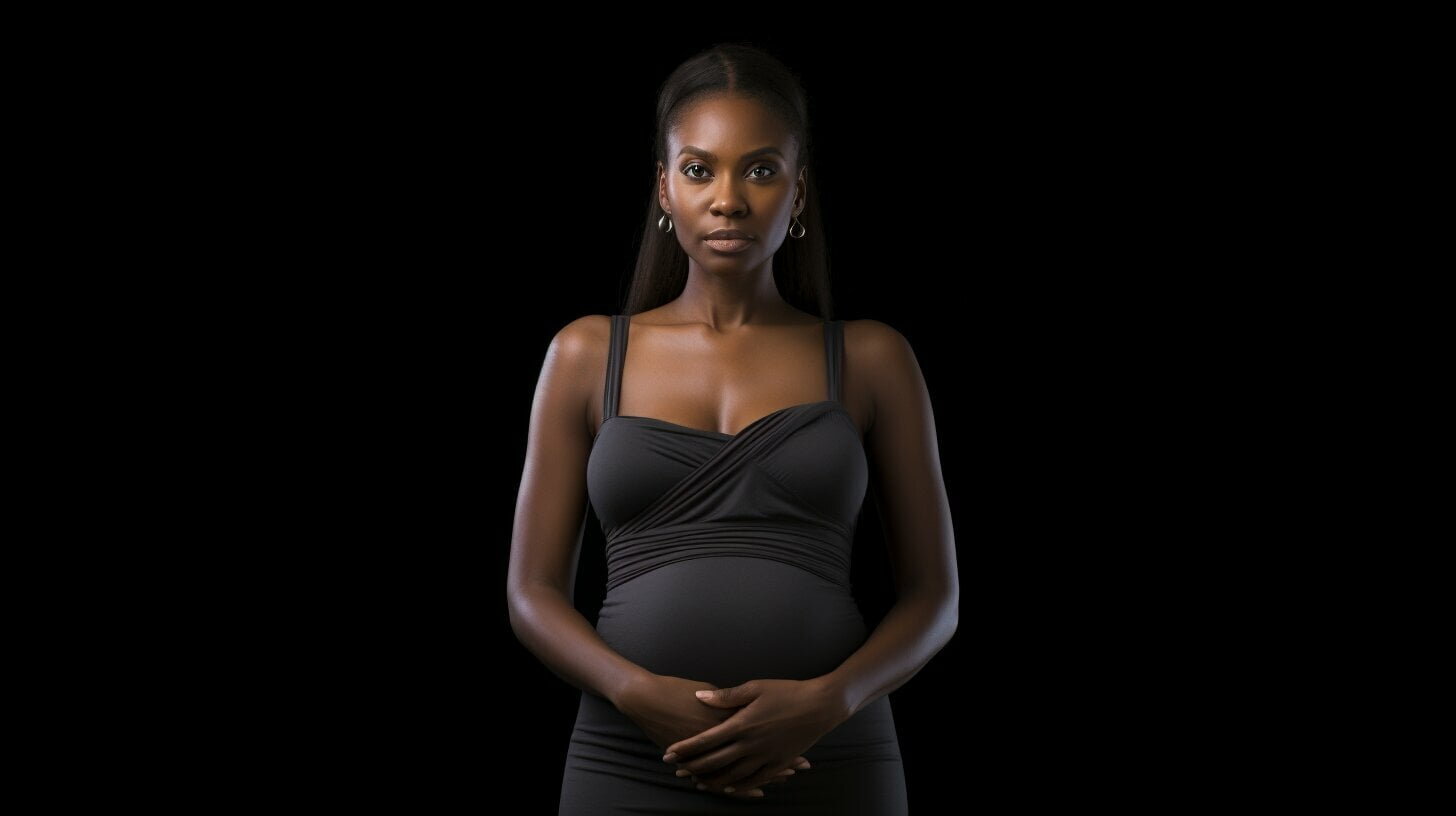 How do you make your stomach look flat in a tight dress?