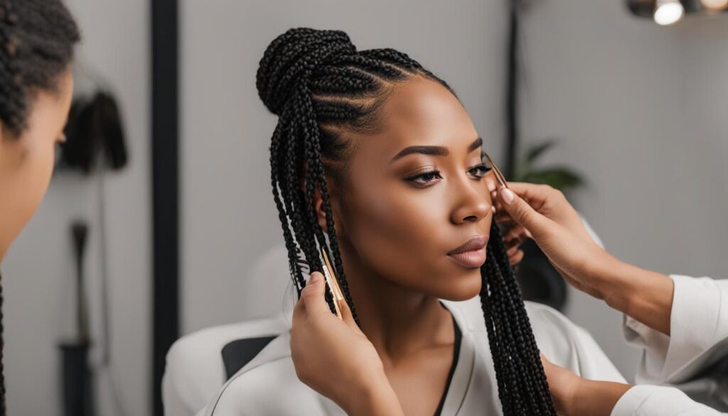 Box braids aftercare