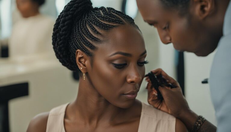 Do braids damage your hairline?