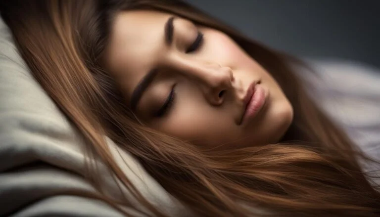 Does sleeping thicken hair?