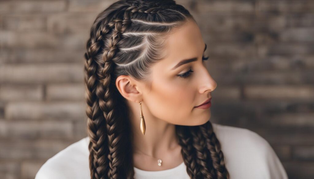 Dutch Braid Hairstyle