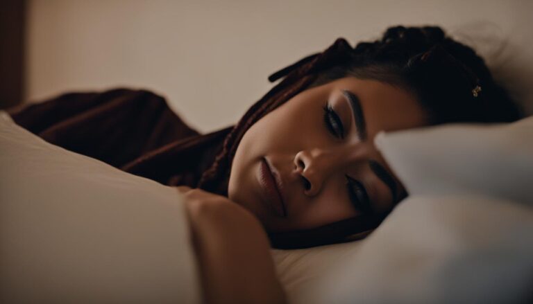 Is it bad to tie your hair up when you sleep?