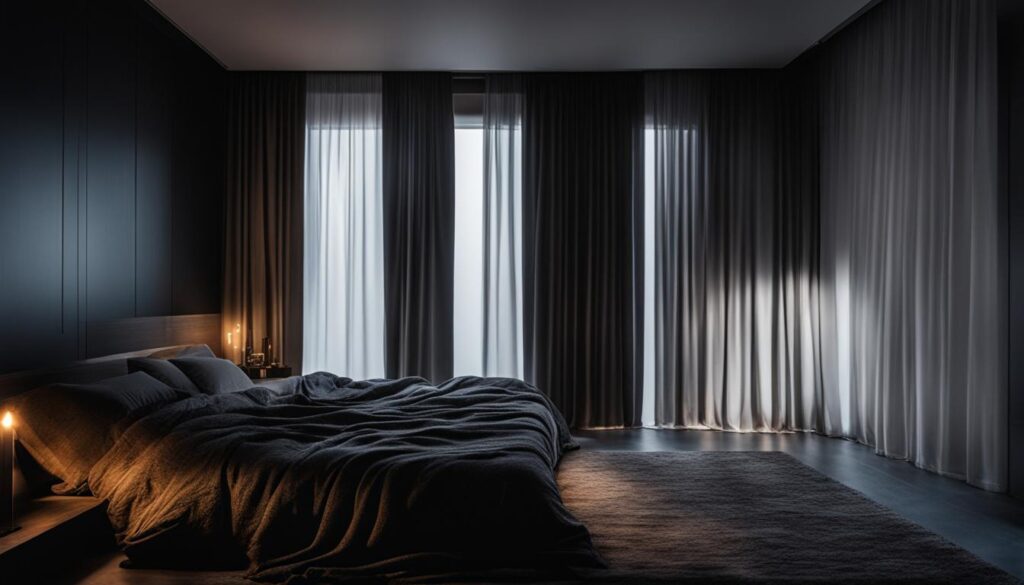 blackout curtains and sleep quality