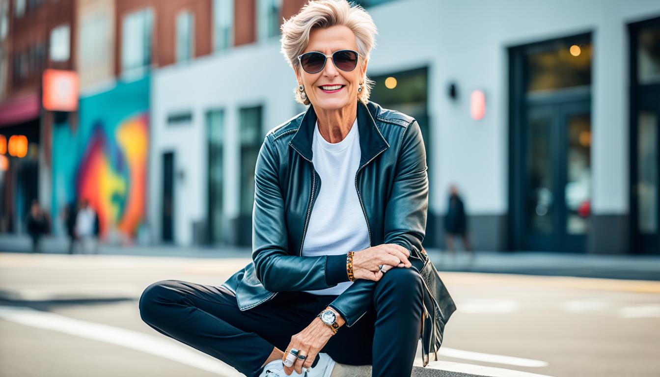 How can I look cool at 55?