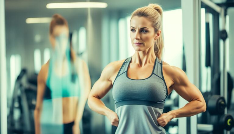 How do I make my lower belly fat less noticeable?