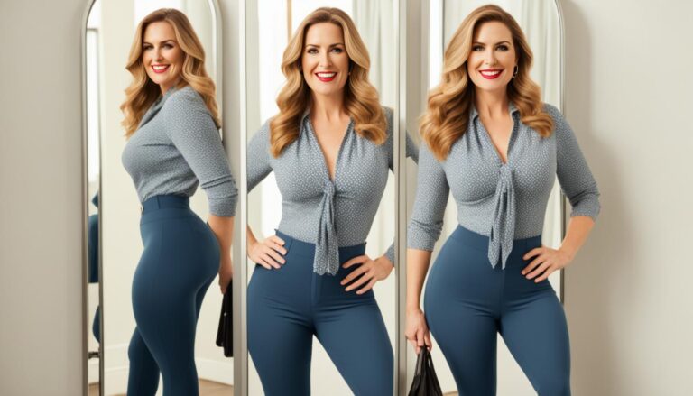 How should I dress if I have thick around the middle?