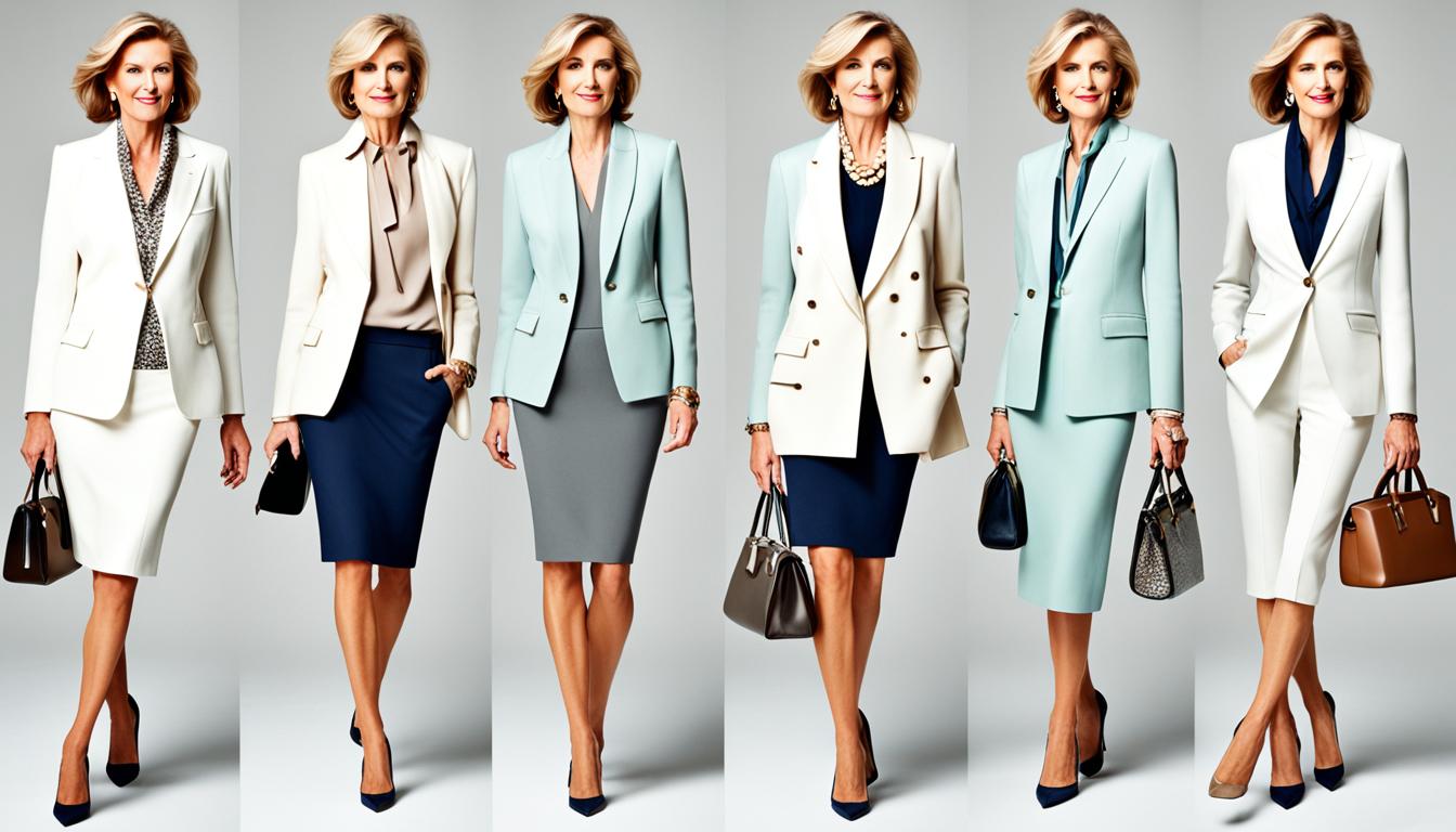 How should a 55 year old woman dress?