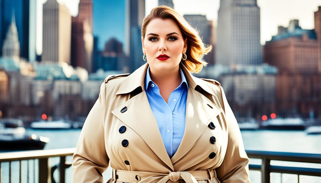 Trendy fashion for overweight individuals