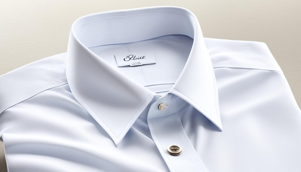 classic white button-down shirt